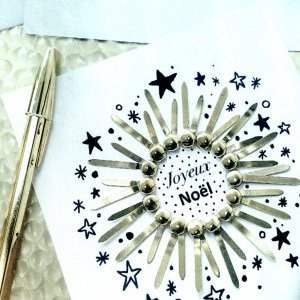 MATINÉE ARTS AND CRAFTS : PETITE DÉCO "ARTY" DE NOËL par Fabienne