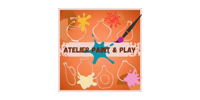 ANNULE / Atelier Paint & Play/enfants - Mud Pottery Studio
