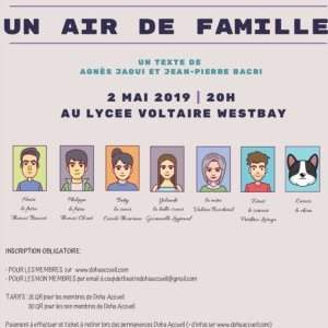 Théâtre - "Un Air de Famille"