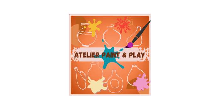 Atelier Paint & Play/enfants au Mud Pottery Studio