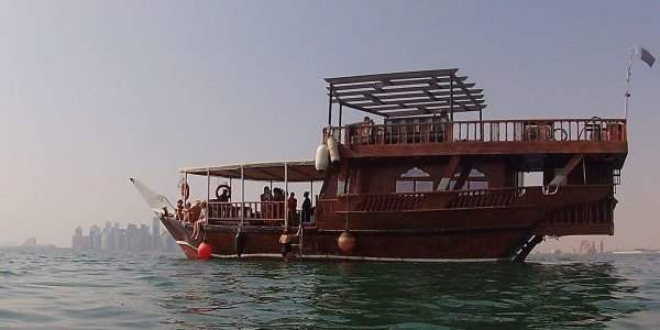 Balade en dhow et baignade