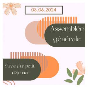 Save the date - Assemblée Générale 