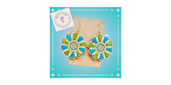 Atelier confection de boucles d'oreilles avec Sandy