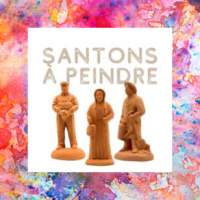 Atelier "Santon à peindre" avec Laurence