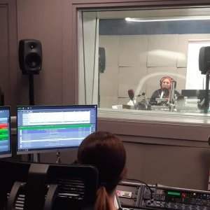 Visite des studios d'Oryx FM