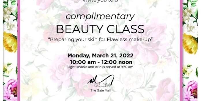 Beauty class - Salam Gate Mall