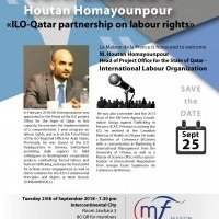 Conférence Maison de la France "ILO-Qatar partnership on labour rights"