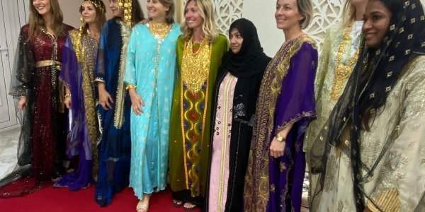 Petit-déjeuner au Majlis d'Ameena