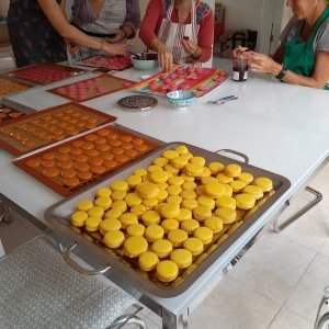 Atelier macarons avec Bérengère 
