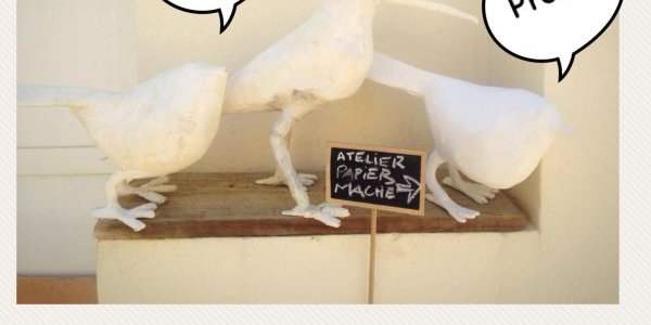 Atelier papier mâché