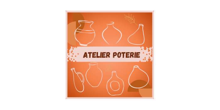 Atelier poterie - adultes